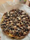 Tarte aux champignons façon cheesecake