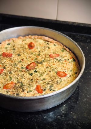 Una foto de Tarta de vegetales 🍅