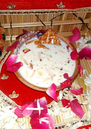A picture of White Pearl payasam.