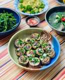 Cà Tím Nhồi Thịt Áp Chảo