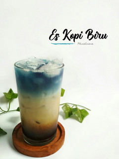 Foto resep Es Kopi Biru / Anchan Coffee