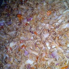 A picture of Samosa fillings.
