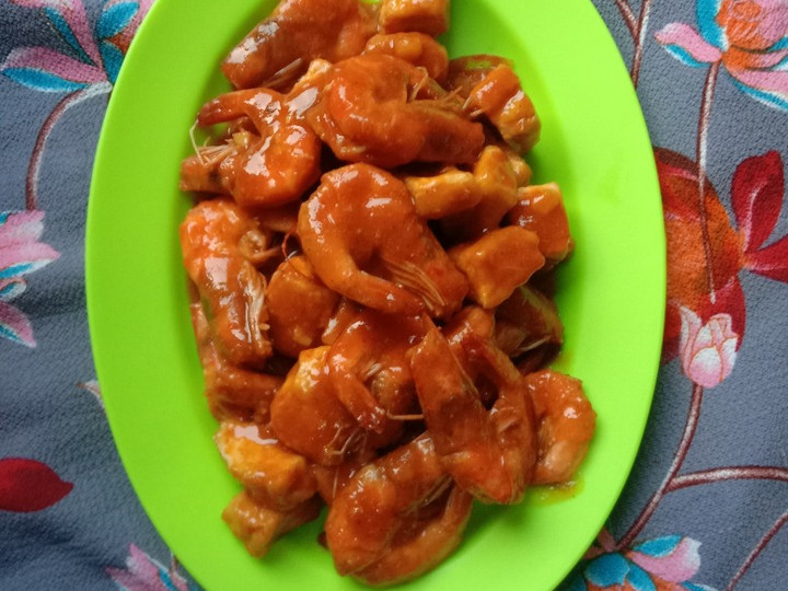 Bagaimana Menyiapkan Udang Tahu Saus Padang Simpel Anti Gagal