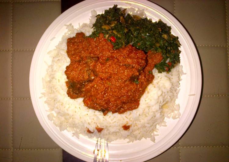 2 Things You Must Know About Stew and vegetable sauce with rice