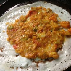 A picture of Bhaji Dosa.