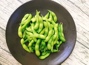 Hình của món Đậu Nành Nhật Bản Luộc (Edamame).