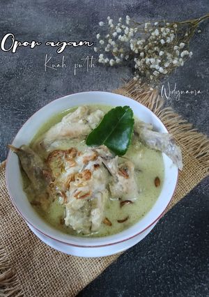Foto resep Opor ayam kuah putih