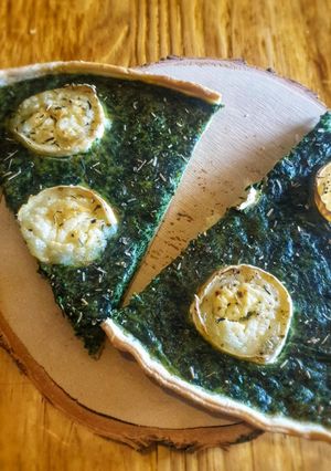 Une photo de Quiches épinard chèvre