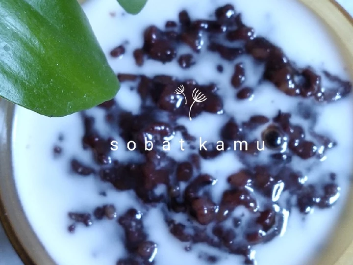 Cara Gampang Menyiapkan Resep 006.Bubur Ketan Hitam Masak Klasik yang Uenak Anti Ribet, Menggugah Selera