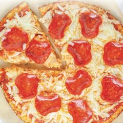 Freaking Healthy Cauliflower Crust Pizza A picture of Freaking Healthy Cauliflower Crust Pizza.