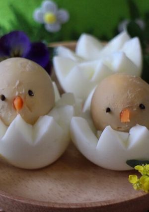 A picture of How to make Chickadee egg.