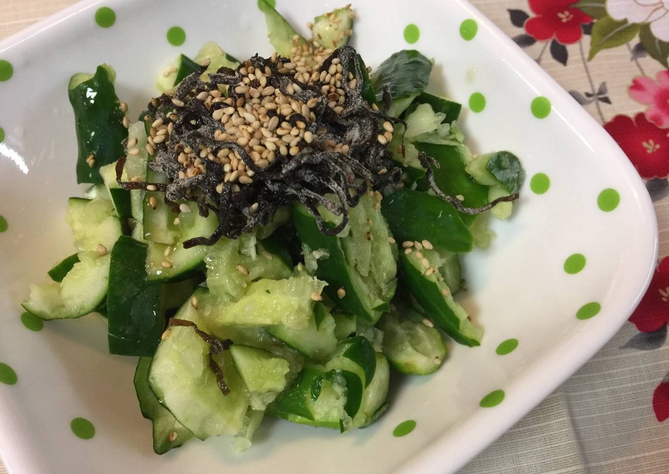 Japanese Kombu and Cucumber