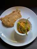 Kundru Peanut Masala - North Indian style Dinner (with Paratha)
