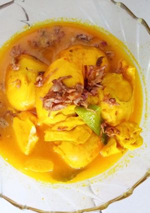 Foto resep Telur bumbu kuning ala anak kost 🌼🌼