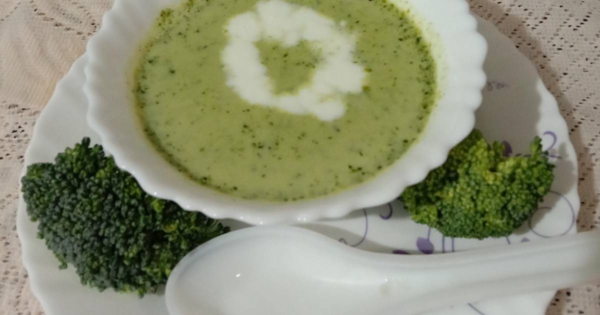 Broccoli Soup Recipe by Maya's Recipe's - Cookpad