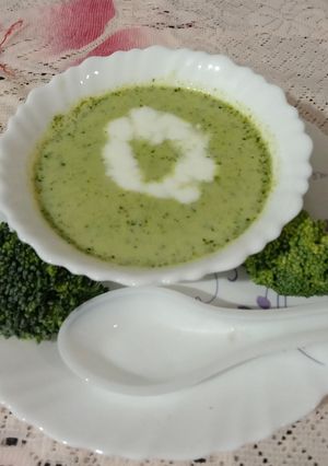 A picture of Broccoli Soup.
