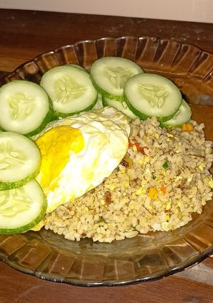 Foto resep Nasi goreng jamur champion