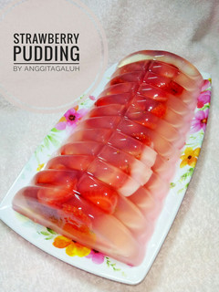 Foto resep Strawberry Pudding
