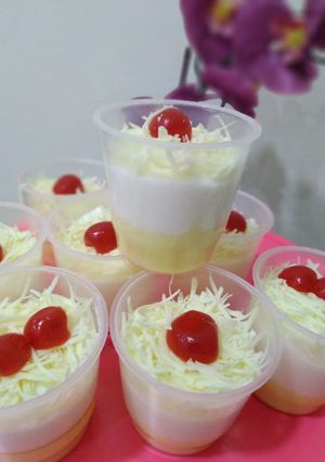 Foto resep Puding Keju Susu
