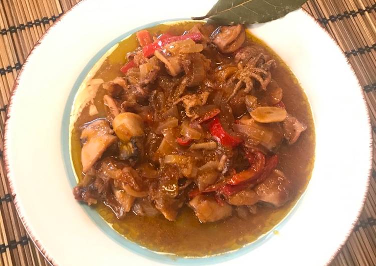 Recipe of Tasteful Kalamari stew