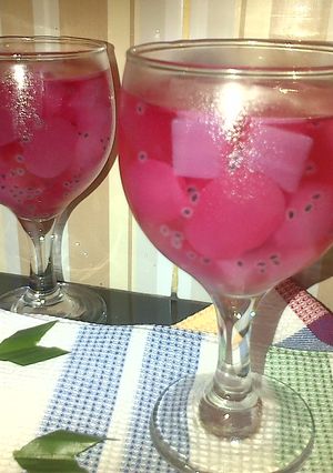 Foto resep Es Kolang-kaling Biji Selasih