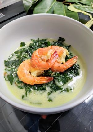 Foto resep Gulai Daun Singkong Udang