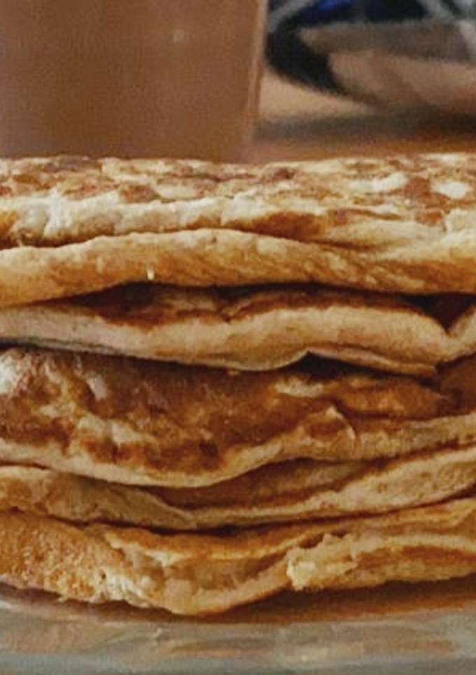 Una foto de Tortitas de avena y plátano fitness