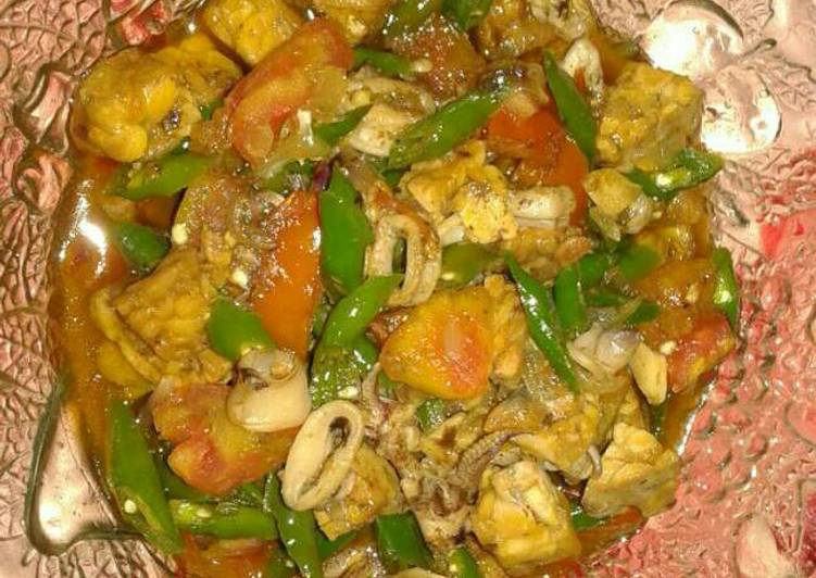 Bumbu meracik Cumi saos tiram, Lezat Sekali