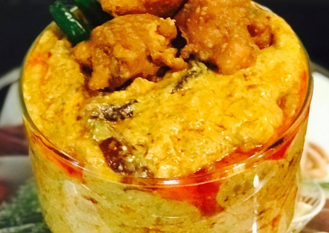 Traditional Punjabi Kadhi Pakodi