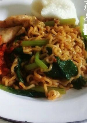 Foto resep Indomie goreng pedas