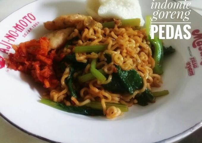 Resep: Indomie goreng pedas Untuk Jualan