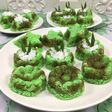 Kue basah putu pandan