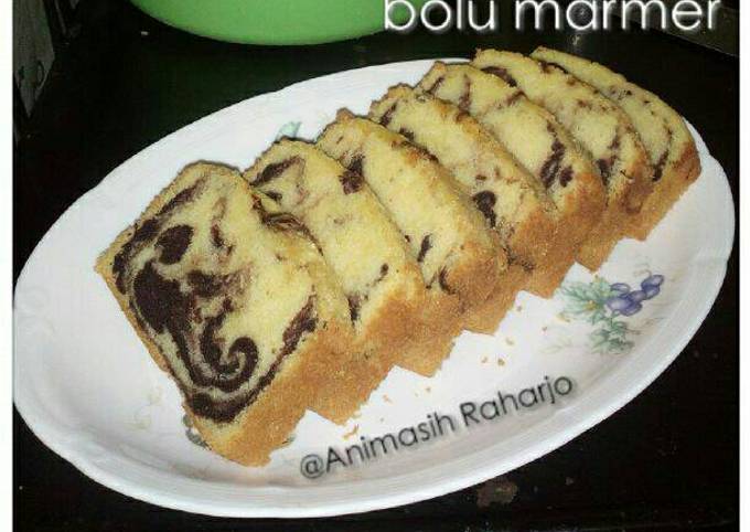 Resep Bolu panggang 200 gr bentuk marmer oleh Anim Cookpad Resep Bolu panggang 200 gr bentuk marmer oleh Anim Cookpad