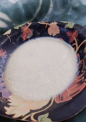 A picture of Sooji ki kheer (for babies & toddler).