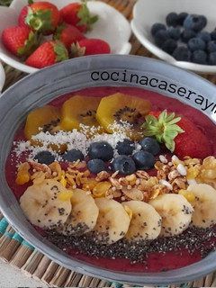 Una foto de Bowl de frutas