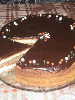 صورة لوصفة كيكة الطبقات شوكو فاني