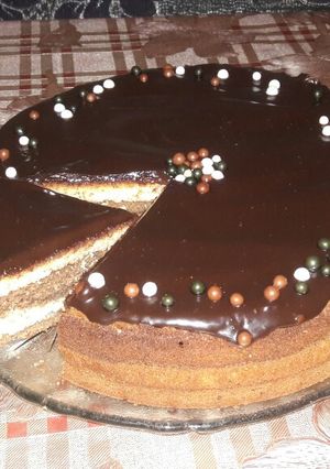 صورة لوصفة كيكة الطبقات شوكو فاني