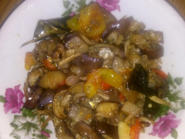 Cara Mudah Membikin Resep Tumis terong teri yang Enak Banget Anti Ribet, Sempurna