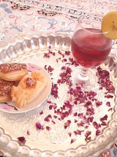 عکسی از دستور شربت گل سرخ 🌸