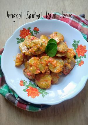 Foto resep Jengkol Sambal Daun Jeruk