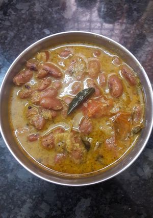 A picture of Rajma gravy.
