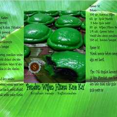 Pandan Wijen Hitam Kue Ku' রেসিপির প্রধান ছবি