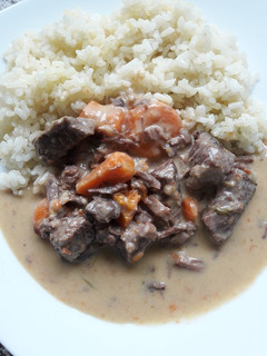 Una foto de Blanquette de ternera