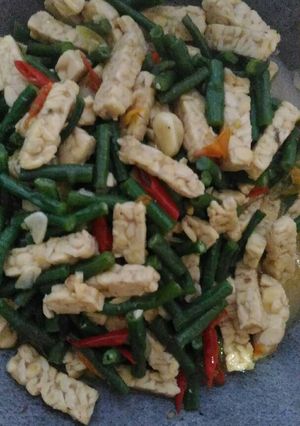 Foto resep 🌸Tumis Tempe Kacang Panjang🌸