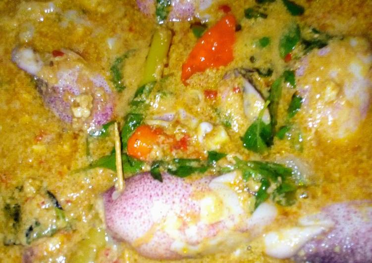 Resep: Gulai cumi kemangi isi tahu Ekonomis