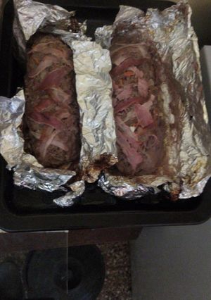 Una foto de Rollo de Carne y Arroz Salvaje