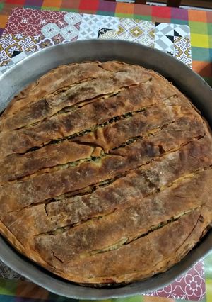 A picture of Spanakopita with Store-Bought Phyllo Dough.