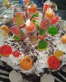 Tortita Oreo con golosinas