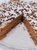 Cheesecake de crema de cacahuete (muy saludable)