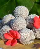 Trufas con postre de chocolate y avena💕